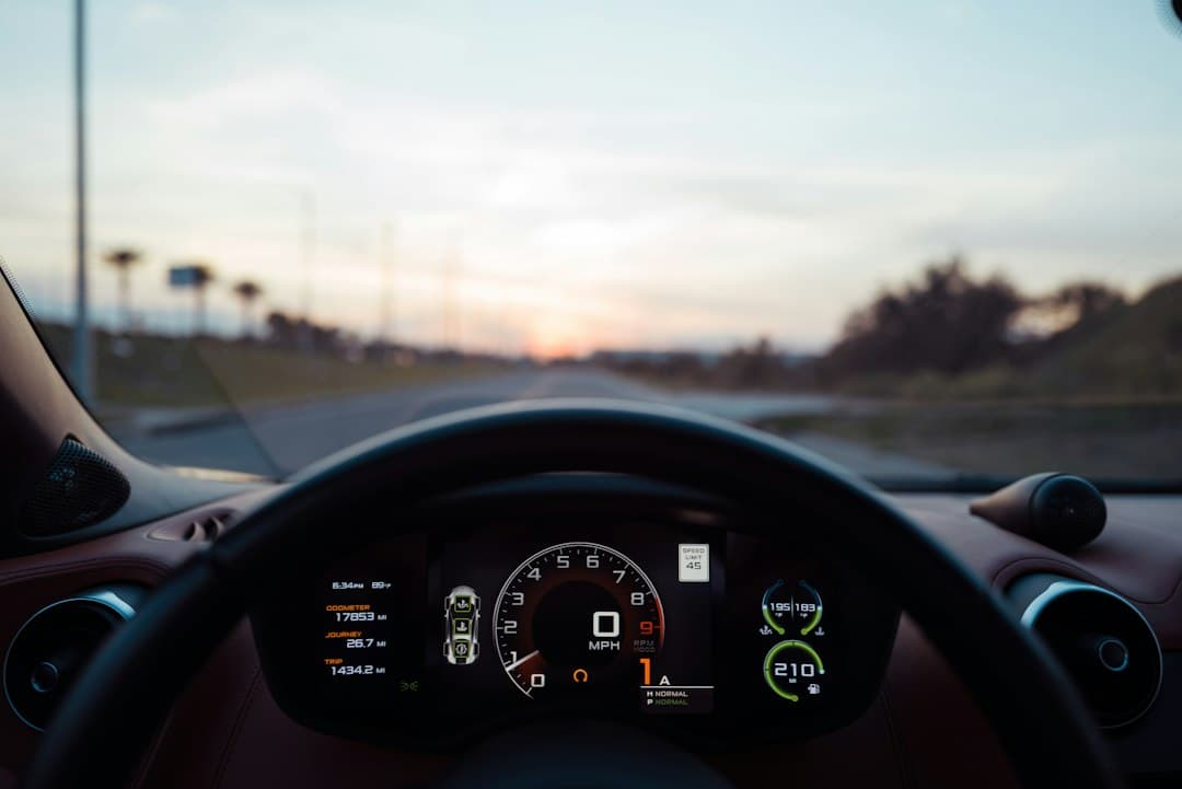 A car instrument panel cluster