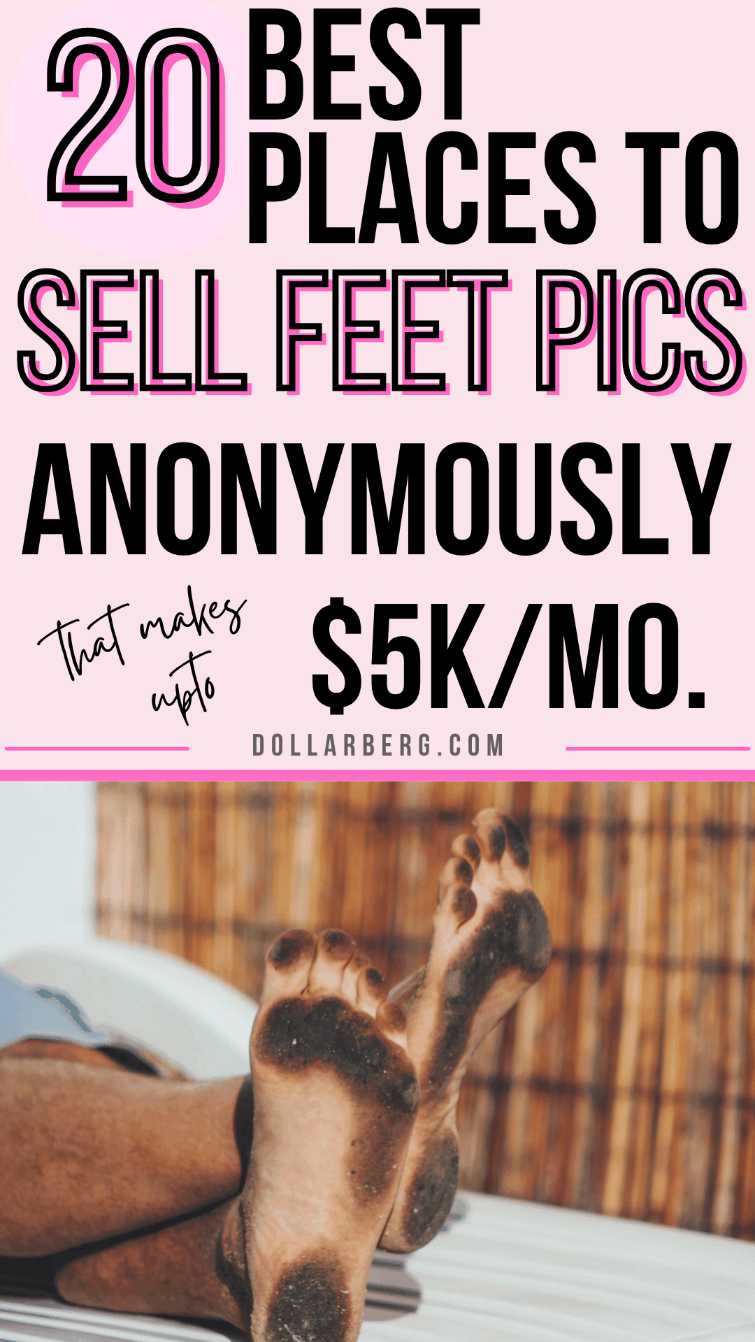 Discover the top apps and websites to sell feet pics online **anonymously — and start earning **up to $5,000 per month from home!** Whether you’re a beginner or already selling, this guide shows you the safest, highest-paying platforms to turn your content into real income. 💸 #SideHustle #WorkFromHome