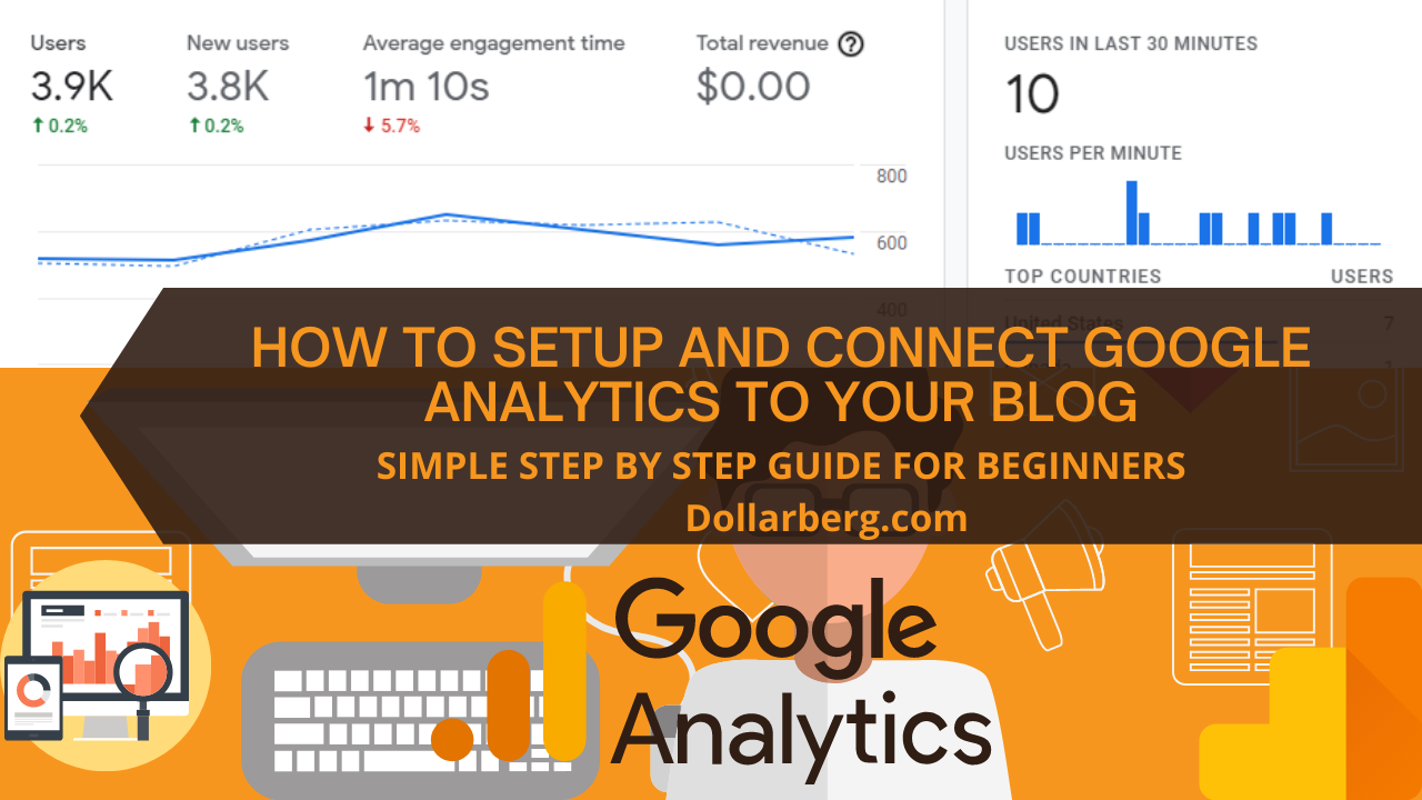 How to Setup and Connect Google Analytics to Your Blog