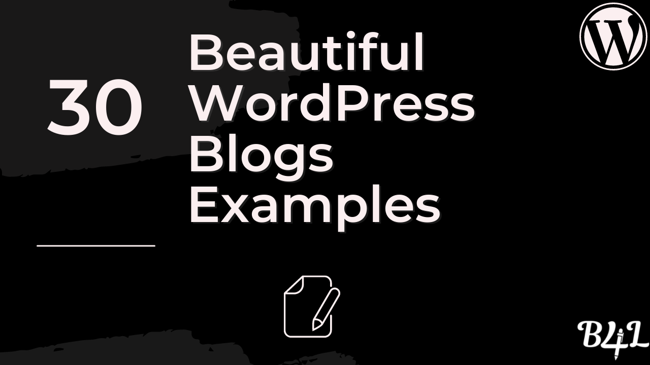 Beautiful WordPress Blog Examples
