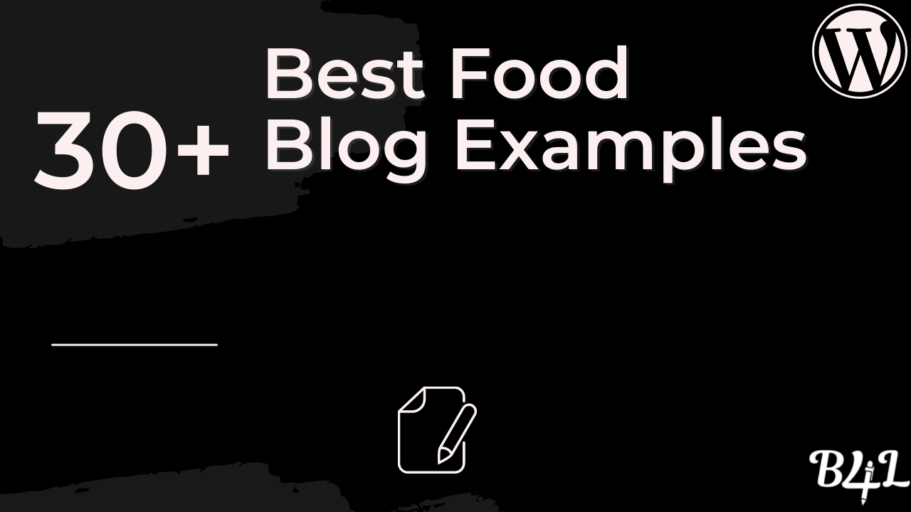 Best Food Blog Examples